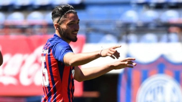 El piquense Matías Palacios gana lugar en San Lorenzo y se apunta para arrancar como titular en la Copa de la Liga