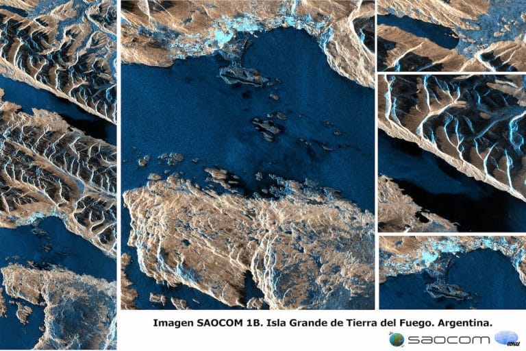Mirá las primeras imágenes tomadas por el satélite argentino Saocom 1B