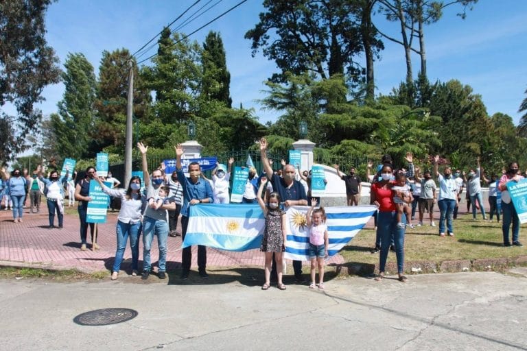 Importante “marcha celeste” en General Pico, Santa Rosa y en todo el país a favor de las dos vidas