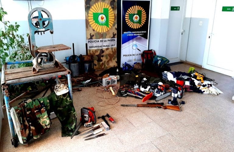 Desbaratan banda que se dedicada al abigeato en La Pampa