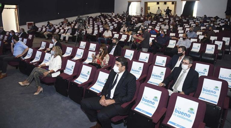 Representantes de la Federación Agraria participaron de la presentación del Plan de Promoción de la Inversión Productiva