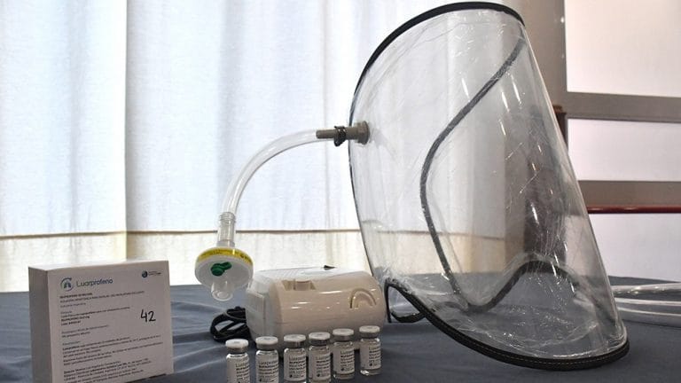 En La Pampa se trabajará con ibuprofeno inhalable para tratar a los pacientes con COVID-19