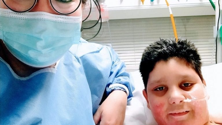 Después de 102 días de internación dieron de alta a Mateo, el nene que sufrió graves quemaduras en Ingeniero Huergo