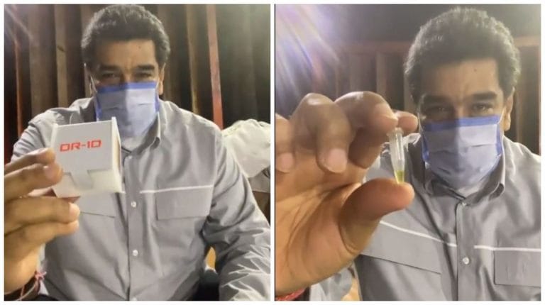 Venezuela: Nicolás Maduro presentó una “molécula” que “neutraliza y elimina 100% el coronavirus”