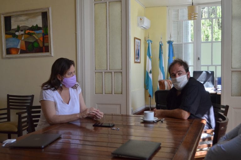 La intendente de General Pico se reunió con el decano de la Facultad de Ingeniería «pensando en una ciudad universitaria y tecnológica»