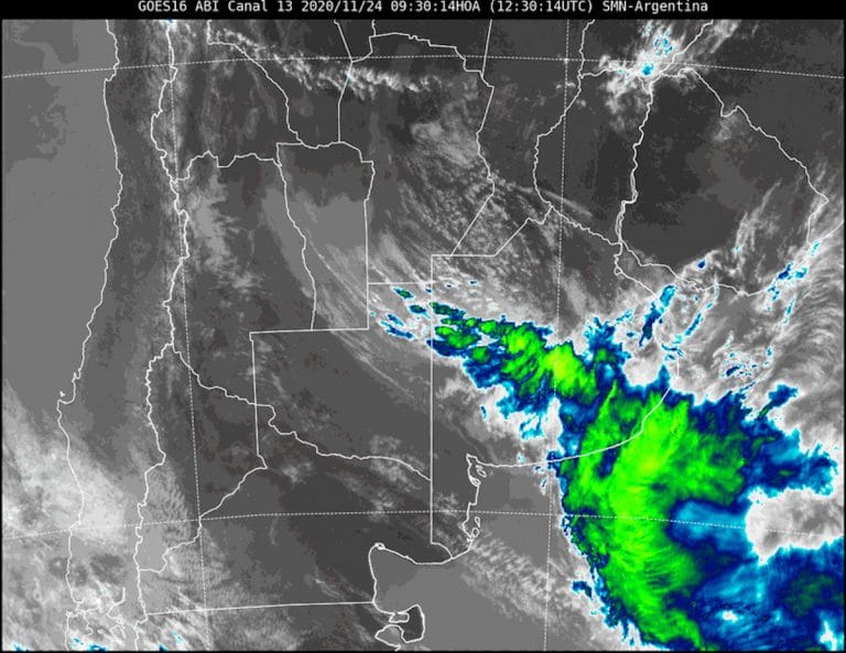 Renuevan el alerta por «tormentas fuertes» para el centro y este de La Pampa