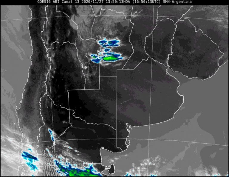 Emiten un alerta por «tormentas fuertes» para el norte de La Pampa con posible caída de granizo