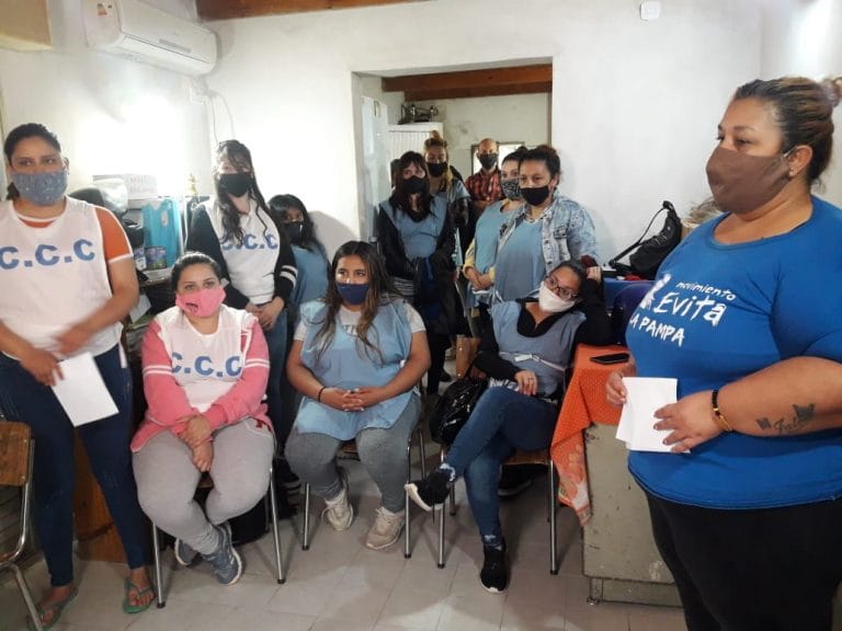 ATE, la CCC y el Movimiento Evita participaron de una jornada de reclamo por “Tierra, Techo y Trabajo” y pidieron por el impuesto a las grandes fortunas