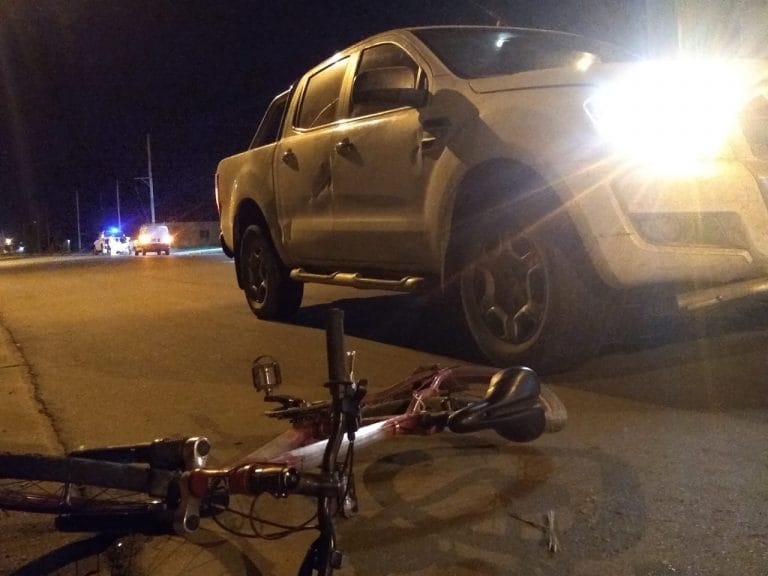 Un ciclista fue atropellado en calle 44 y 1