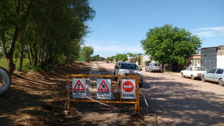 El secretario de Obras Públicas señaló que “la lucha contra los desagües es algo que va a perdurar” aunque aseguró que “se avanzó en obras muy importantes”