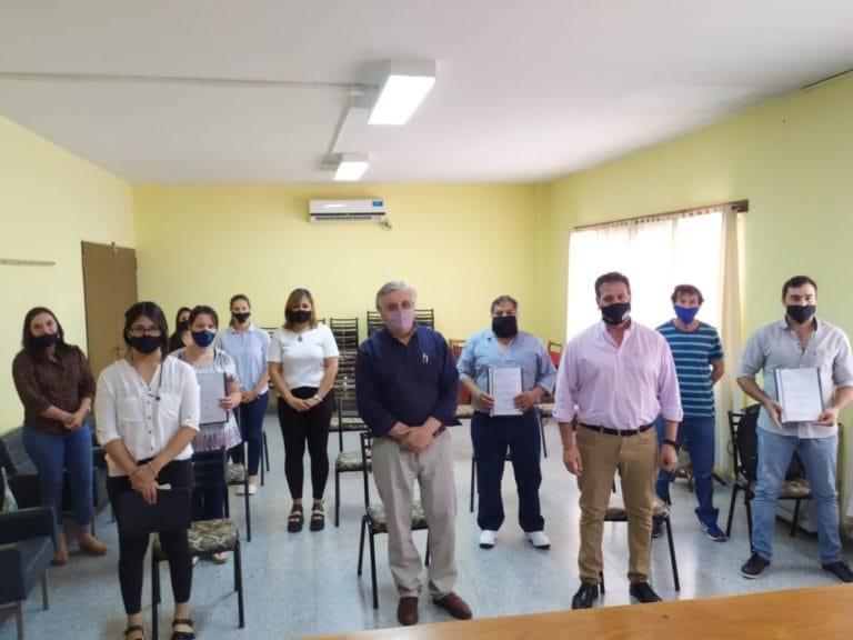 Entregaron cuatro créditos de desarrollo productivo en Uriburu