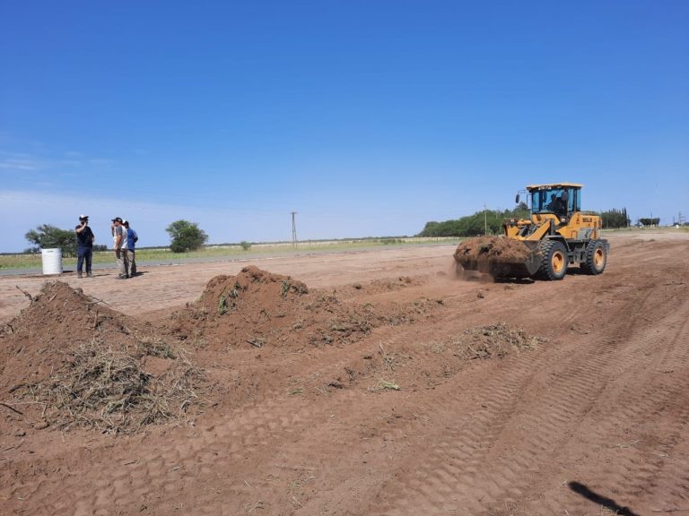 Empezaron las obras sobre la Ruta 4 entre Ruta 35 y el acceso a Caleufú
