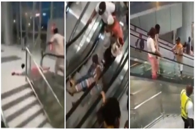 Video: Abrió el primer shopping con escalera mecánica en Camerún, hubo una ola de accidentes el primer día