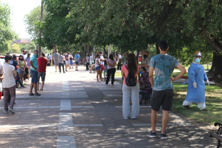 Busqueda Activa: entre ayer y hoy se hicieron más de 300 test rápidos en General Pico y casi el 30% dio positivo