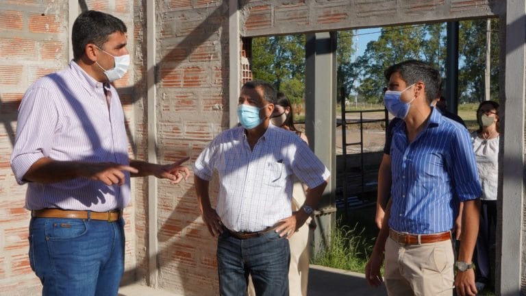 Funcionarios provinciales recorrieron importantes obras en Lonquimay