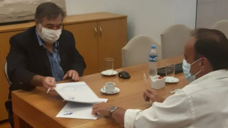 Seguridad y Fundación Banco de La Pampa firmaron un Convenio Marco de Colaboración