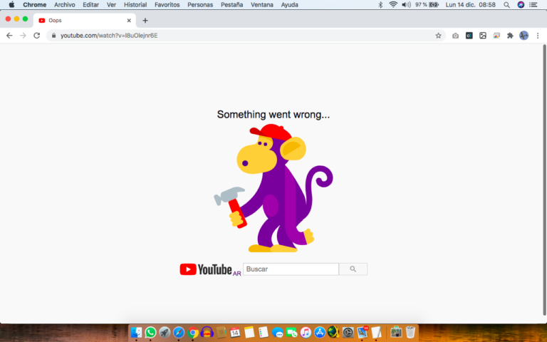 Varios servicios de Google, como YouTube y Gmail, están caídos
