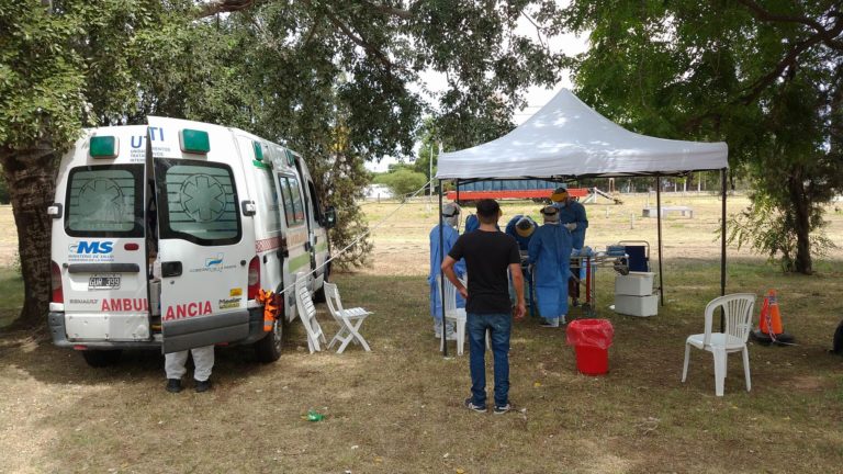 Gran cantidad de vecinos se acercaron al Paseo de los Inmigrantes: “Hay mucha gente que está teniendo síntomas”
