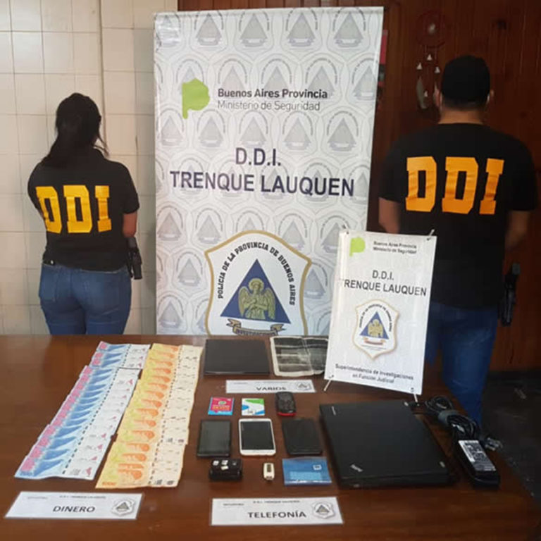 Detuvieron a un pampeano por formar parte de una banda que “colocaba” billetes falsos provenientes de CABA