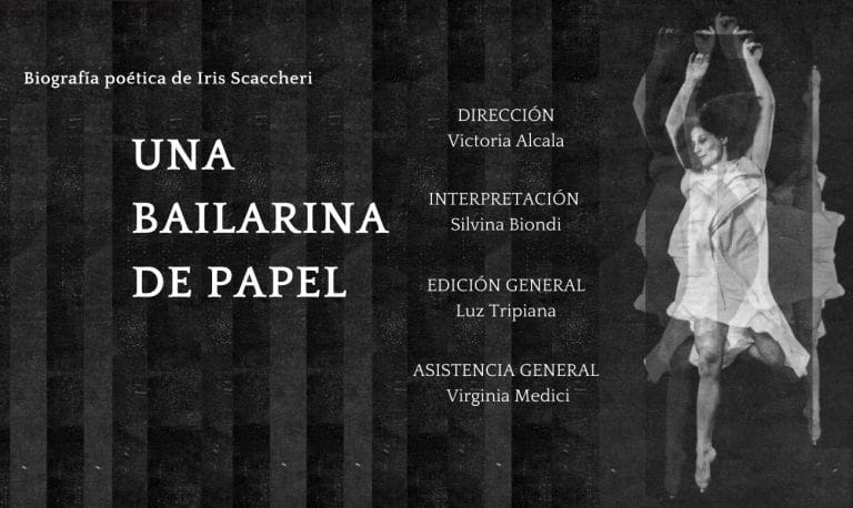 La pampeana María Victoria Alcala presenta la obra “Una bailarina de papel”