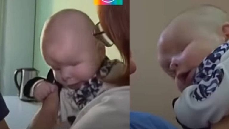 Rusia: bebé nacido sin ojos encuentra un hogar tras abandono de su madre