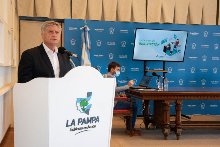 Sergio Ziliotto anunció el plan de vacunación: “Yo voy a ser la primera persona en vacunarme en La Pampa”