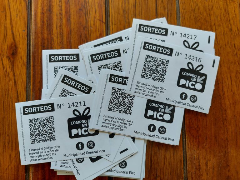 El sorteo de los 10 premios del “Compro en Pico” se pospuso para este lunes 28 de diciembre