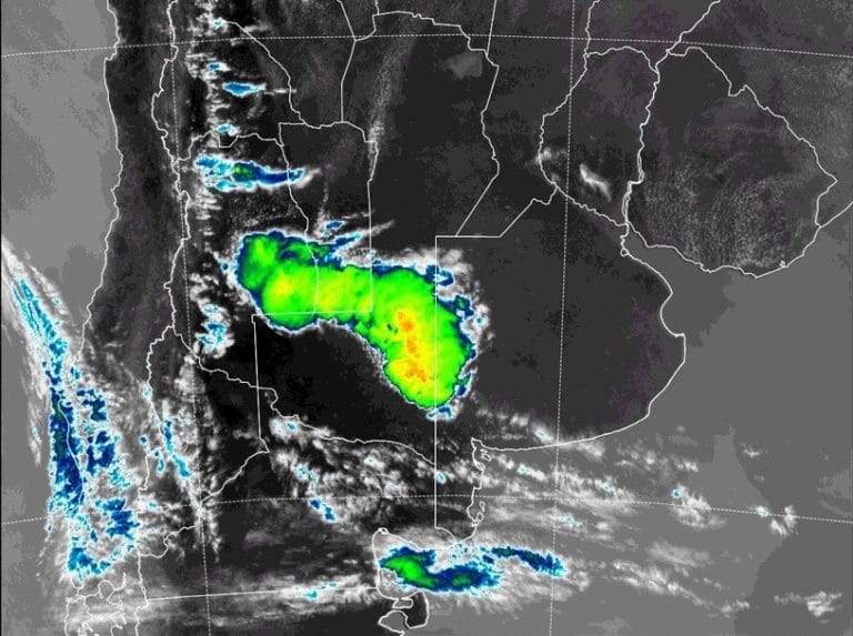 Avisos a corto plazo por tormentas fuertes con ráfagas y ocasional caída de granizo para General Pico y otras localidades pampeanas