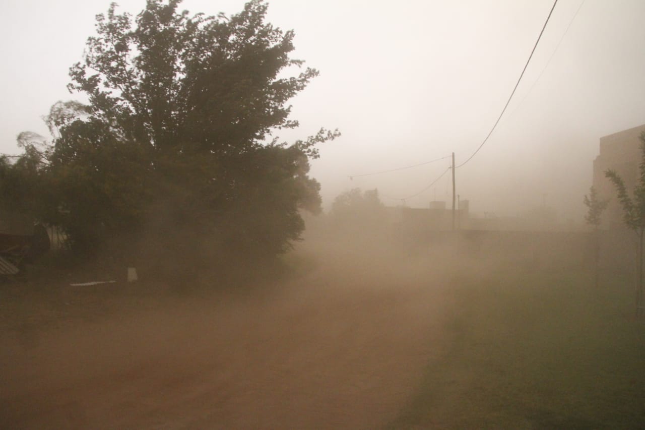 Alerta “amarillo” por vientos con ráfagas que podrían superar los 75 km/h para el oeste de La Pampa