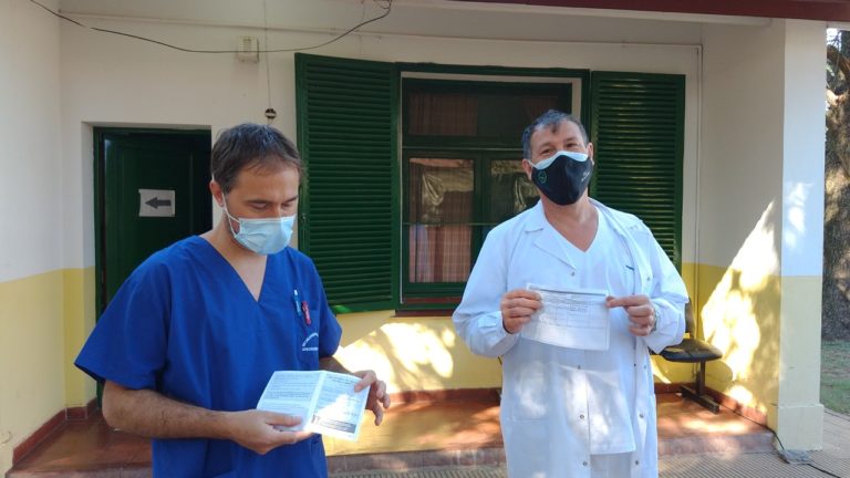 Se inicio en General Pico la vacunación contra el COVID-19
