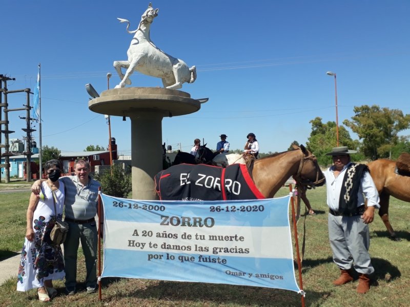 Hace 20 años se moría “El Zorro”, el mítico caballo que pasó por La Pampa y que dejó grandes recuerdos en la gente