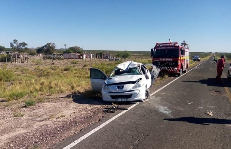La familia sanjuanina que volcó en el oeste de La Pampa ya recibió el alta médica