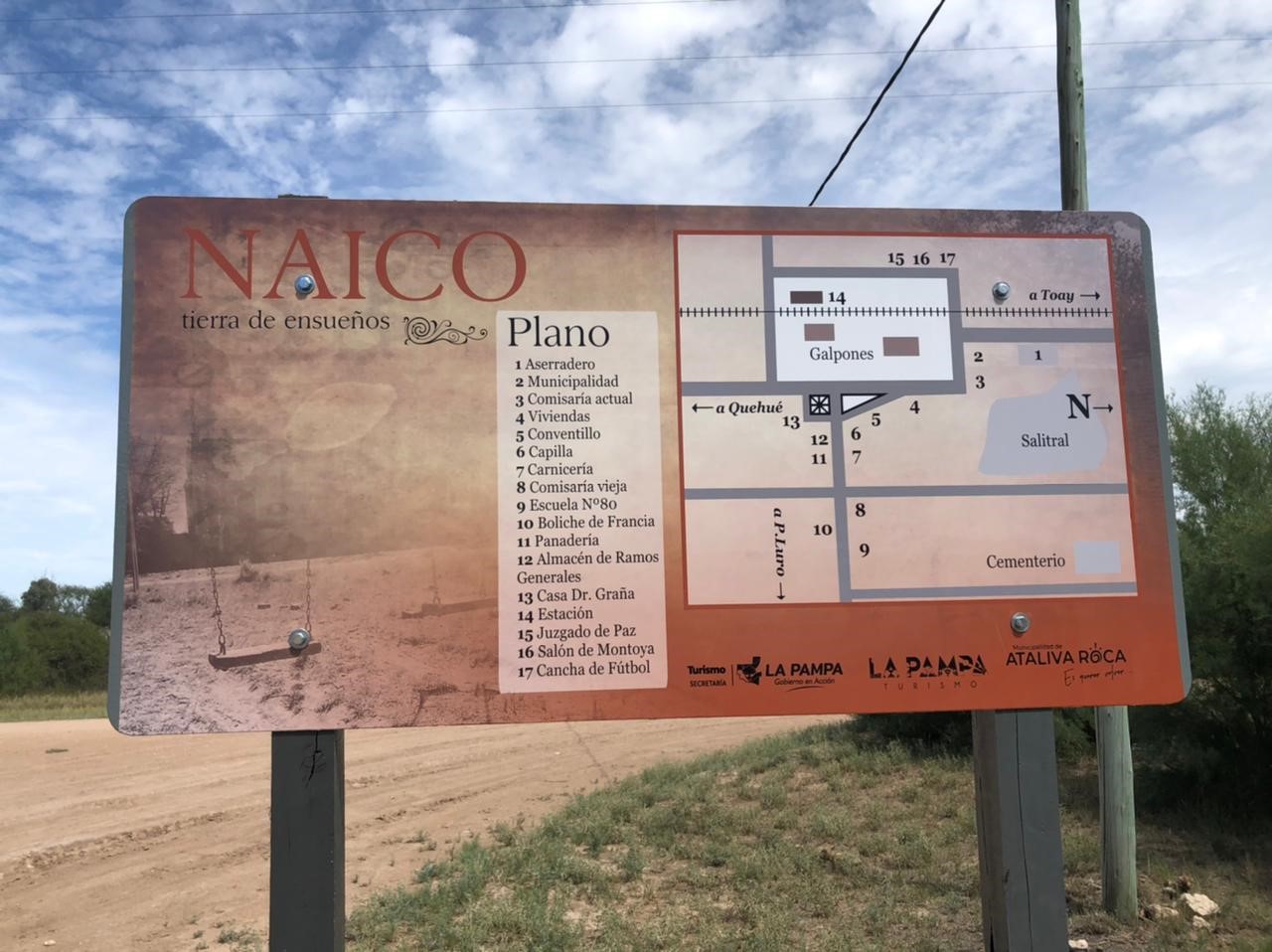 Naicó, el “pueblo fantasma” de La Pampa, un atractivo turístico relevante del corredor central de La Pampa