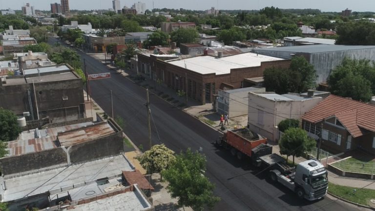 Cortes de calles por tareas de pavimentación en General Pico