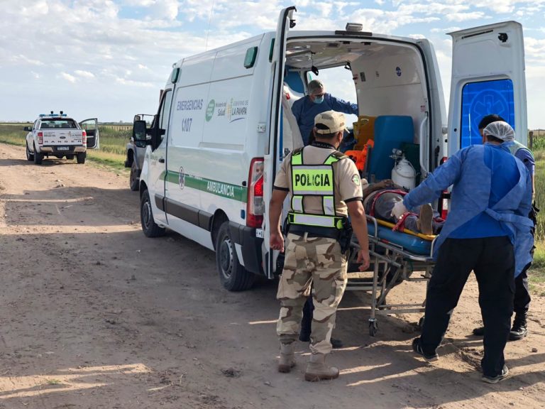 Accidente en ruta provincial 3 camino a La Puma: Una persona fue trasladada al hospital