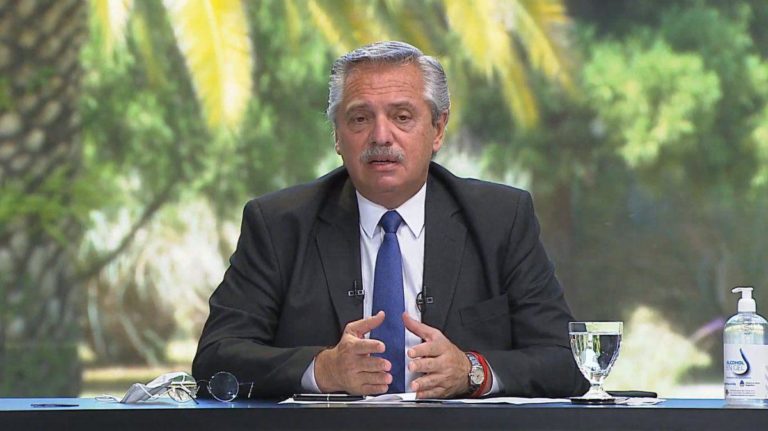 Coronavirus: “El riesgo de que todo vuelva a paralizarse existe” aseguró el presidente Alberto Fernández