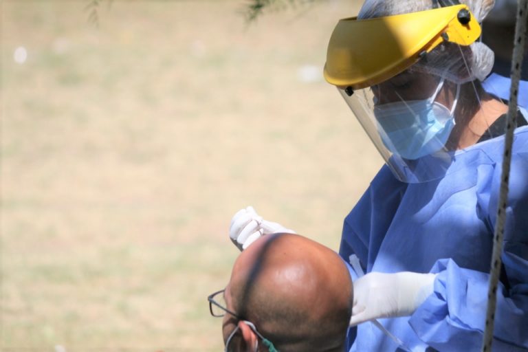 COVID-19: Hoy en La Pampa se testeó 5,75 veces más que el promedio a nivel nacional