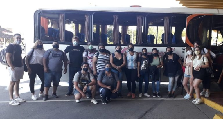 COVID-19: Estudiantes de enfermería de Santa Rosa llegaron a General Pico para trabajar y fortalecer al Hospital Gobernador Centeno