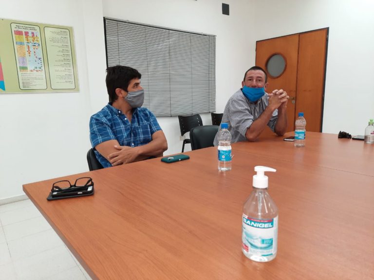 El ministro de Seguridad Di Napoli se reunió con productores rurales