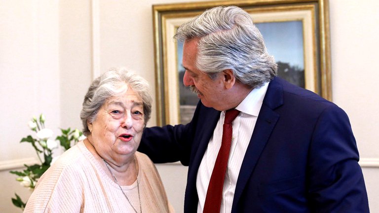 Hebe de Bonafini criticó a Alberto Fernández y le exigió que avance con la reforma judicial: “Van a meter presa a Cristina”