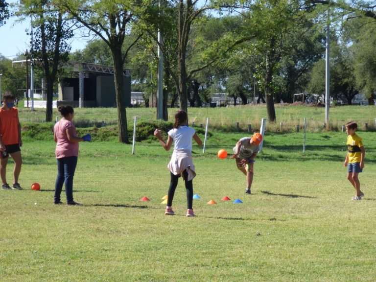 Con gran concurrencia de niños avanza el Pro Vida 2021 en Toay