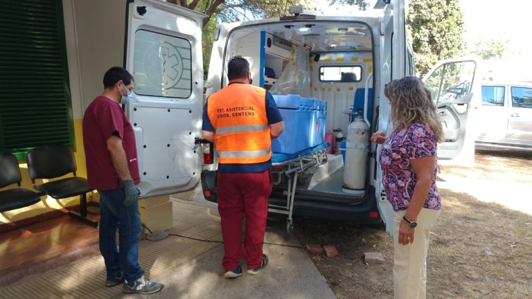 Llegaron otras 120 vacunas al Hospital Gobernador Centeno: Serán para los centros de Salud del norte provincial