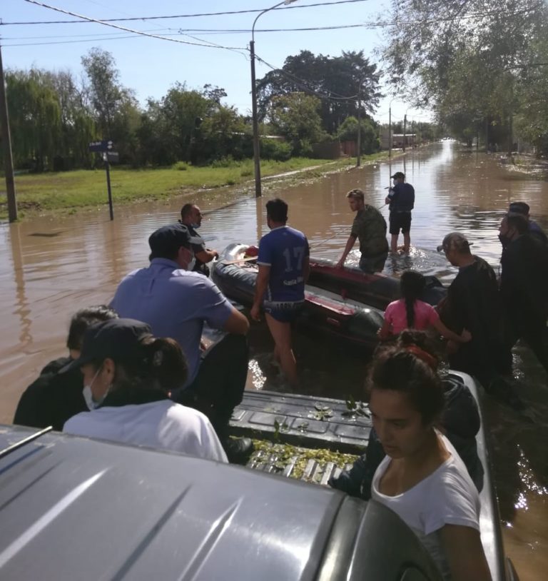 Ingeniera se refirió a los 67 mm de lluvia caídos en Santa Rosa y aseguró que se trata de “un evento muy extremo”
