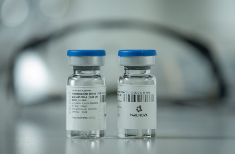 Comienza este lunes la distribución en hospitales del suero equino hiperinmune desarrollado en el país