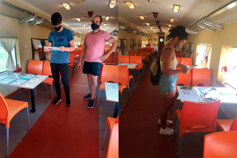 En el Vagón del Paseo Ferroviario el programa Cabildo XXI da información sobre alternativas de educación superior en General Pico