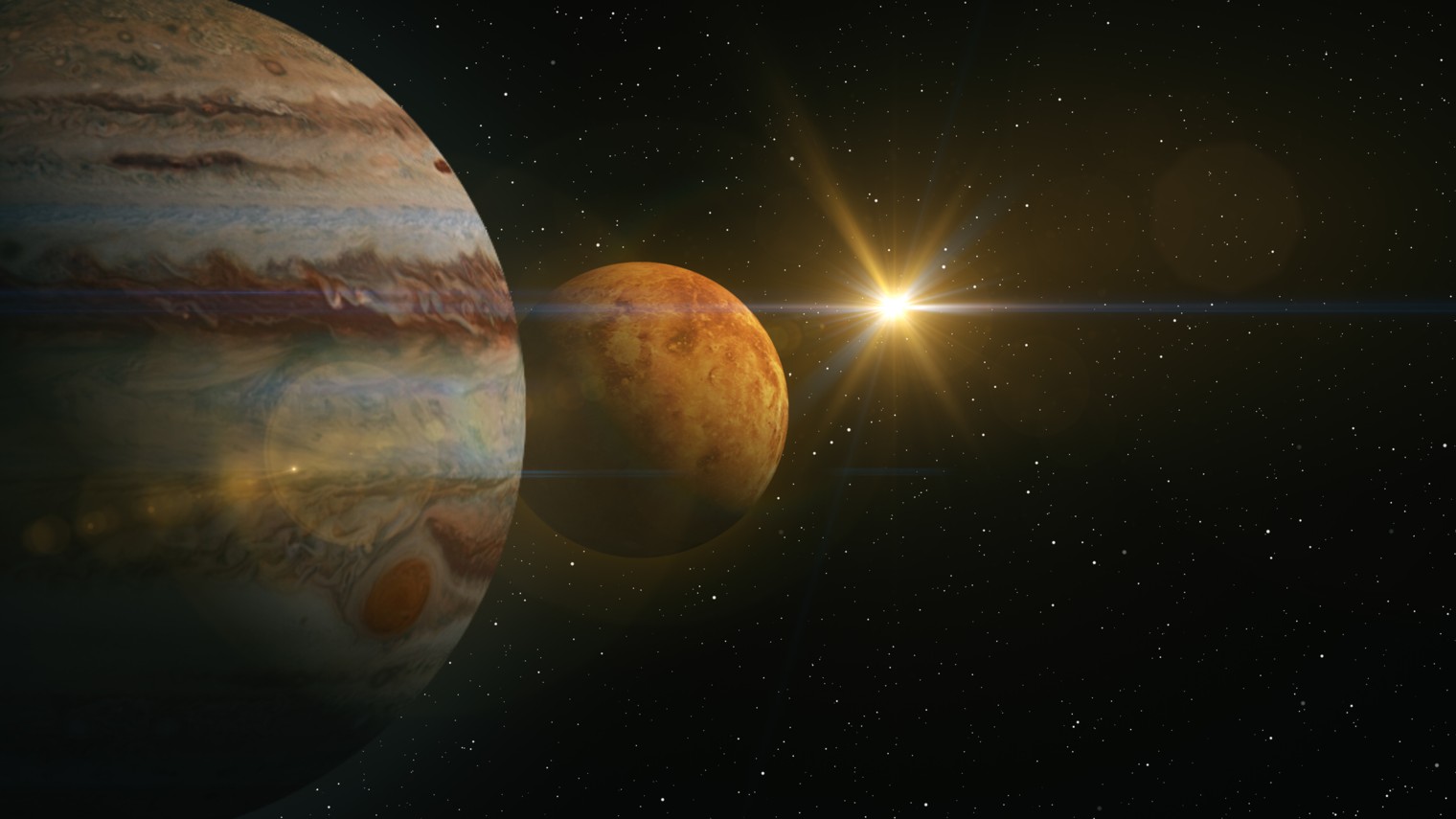 El fenómeno astronómico que se podrá ver esta noche: la conjunción entre Marte y Urano