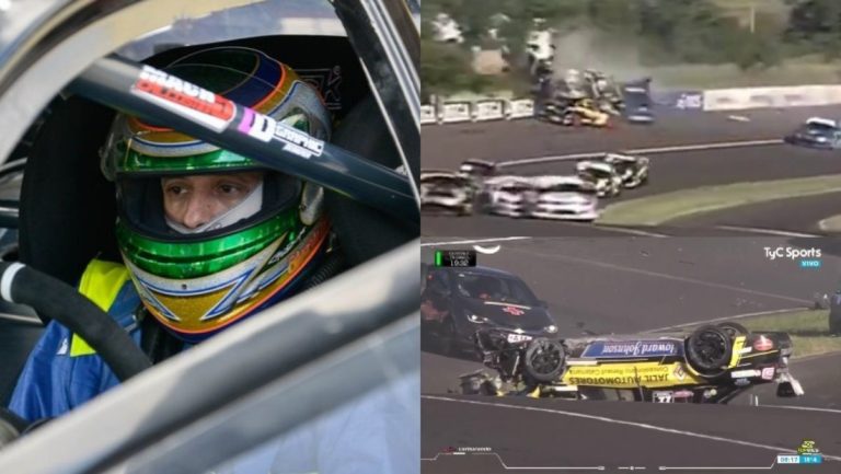 VIDEO: “El Dipy” protagonizó un brutal choque en el Top Race
