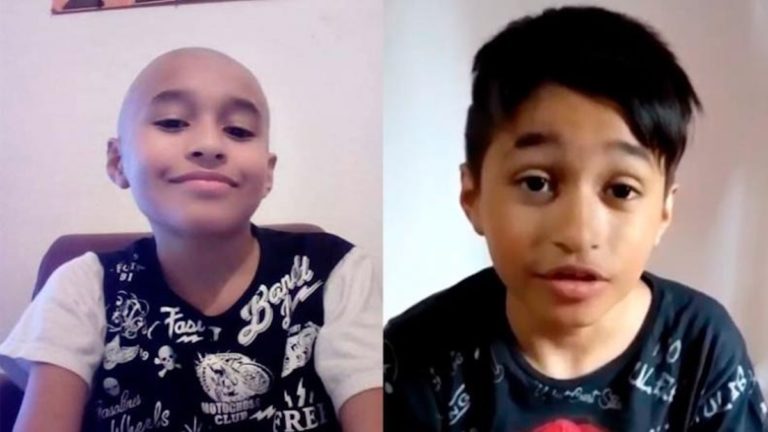 Tiene 10 años, le ganó al cáncer y grabó un TikTok viral: “No se rindan, sigan adelante”