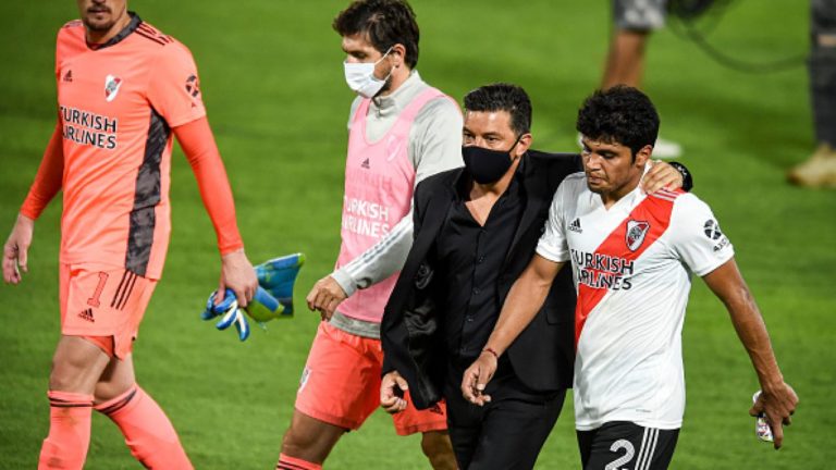 El “consejo” de Gallardo a Rojas tras el final del Superclásico: “Rompele el tobillo”