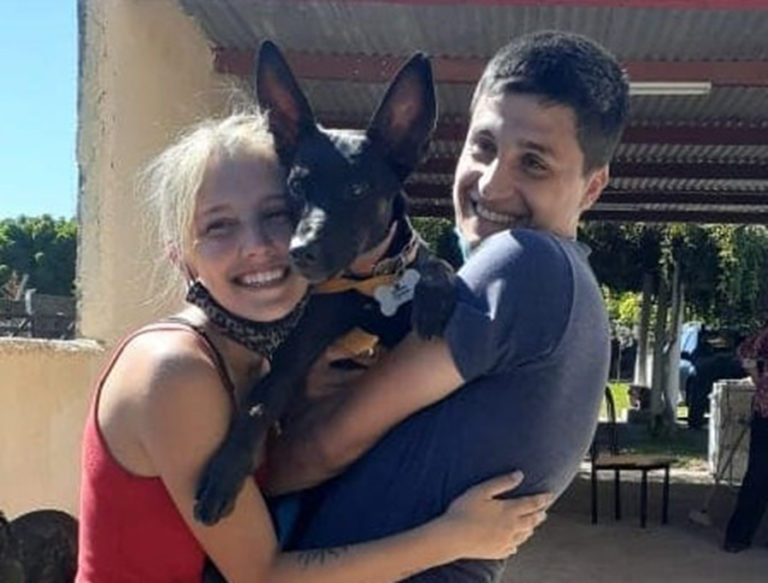 ¡Final feliz para Nala!: Luego de ocho días de intensa búsqueda, la perra perdida en La Pampa se reencontró con sus dueños